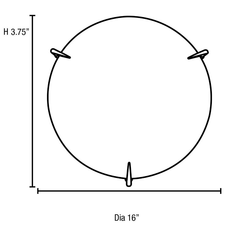 Foto para 39w (3 x 13) Zenon GU-24 Spiral Fluorescent Damp Location Brushed Steel Opal Flush-Mount