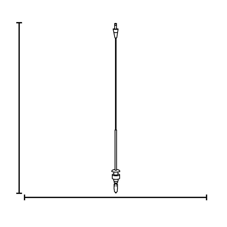 Foto para 35w Xi GY6.35 Bi-Pin Halogen Dry Location Bronze Low Voltage Pendant excluding Mono-Pod