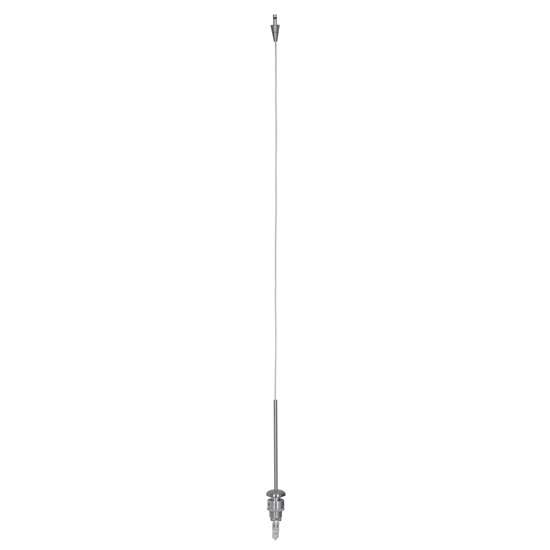 Foto para 35w Xi GY6.35 Bi-Pin Halogen Dry Location Brushed Steel Low Voltage Pendant excluding Mono-Pod