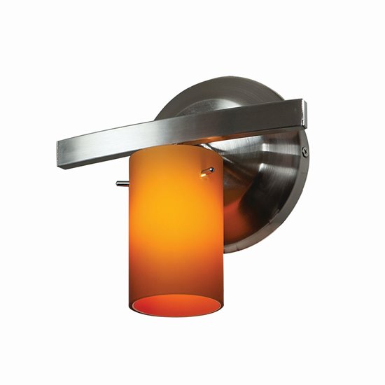 Picture of 60w Classical G9 G9 Halogen Dry Location Mat Chrome Amber Wall & Vanity