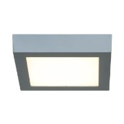 Picture of 12w Strike Module 85CRI LED Damp Location Silver ACR Dimmable Square Led Flush-Mount (OA HT 1.5)