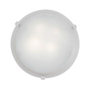 Foto para 15w Mona Module 90Plus CRI Dry Location White Alabaster Dimmable Led Flush Or Wall Mount 4.25"Ø12" (OA HT 4.25) (CAN Ø9.75")