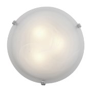 Picture of 15w Mona Module 90Plus CRI Dry Location Chrome Alabaster Dimmable Led Flush Or Wall Mount 4.5"Ø16" (OA HT 4.5) (CAN Ø13.75")