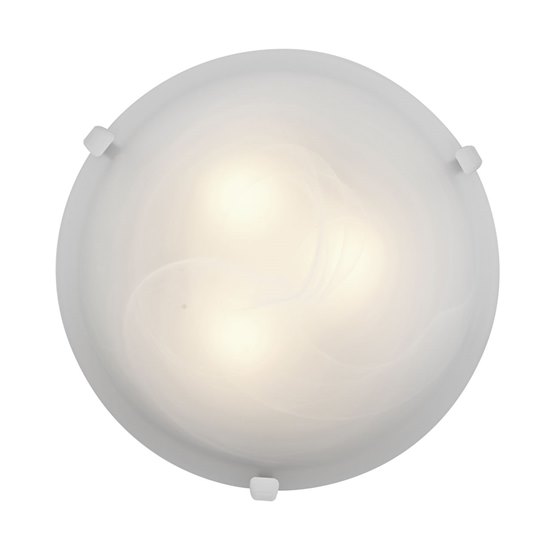 Picture of 15w Mona Module 90Plus CRI Dry Location White Alabaster Dimmable Led Flush Or Wall Mount 4.5"Ø16" (OA HT 4.5) (CAN Ø13.75")