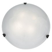 Picture of 30w Mona Module 90Plus CRI Dry Location Rust Alabaster Dimmable Led Flush Or Wall Mount (OA HT 5.5) (CAN Ø17.5")