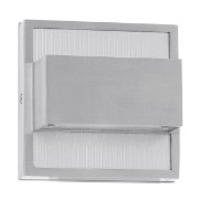 Foto para 7w (2 x 3.5) ZyZx Module 85CRI LED Satin Marine Grade Wet Location Led Wallwasher (OA HT 5.25) (CAN 5.25"x5.25"x1")