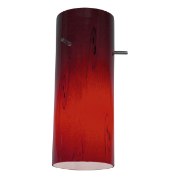 Foto para Cylinder Red Sky Pendant Glass Shade (OA HT 10)