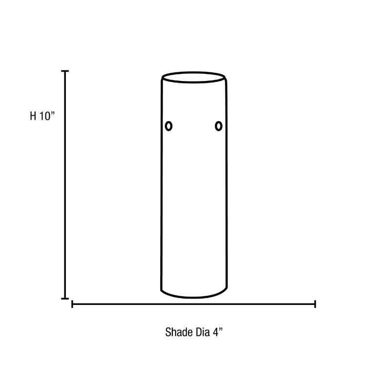 Foto para Cylinder Red Sky Pendant Glass Shade (OA HT 10)