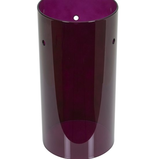 Foto para Plum Glass Cylinder Shade (OA HT 9.5)