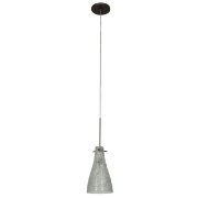 Picture of 35w Cavo GY6.35 Bi-Pin Halogen Dry Location Bronze Crystal Italian Wire Glass Uj Mini Pendant Including Low Profile Mono-Pod (CAN 0.5"Ø4.5")