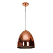 Foto para 60w (l) Essence E-26 A-19 Incandescent Dry Location SCP Copper Dome Pendant (CAN 1"Ø5")