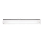 Picture of 26w Vail Module 85CRI LED Damp Location Brushed Steel Opal Dimmable Led Vanity 25.5"x4.25" (OA HT 4.25) (CAN 25.5"x3"x1.25"Ø4.4")