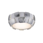 Foto para 96w Layers GU-24 LED or Fluorescent Damp Location White CH - Flush-Mount 6.3"Ø14.25" (OA HT 6.3)