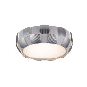 Foto para 96w Layers GU-24 LED or Fluorescent Damp Location White CH Medium Flush-Mount (OA HT 6.3)