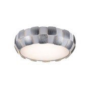 Foto para 96w Layers GU-24 LED or Fluorescent Damp Location White WH - Flush-Mount 6.3"Ø21.5" (OA HT 6.3)