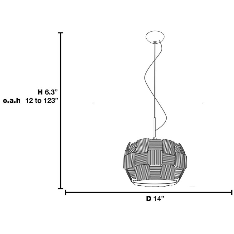 Foto para 78w (3 x 26) Layers GU-24 LED or Fluorescent Dry Location White GLD Medium Pendant