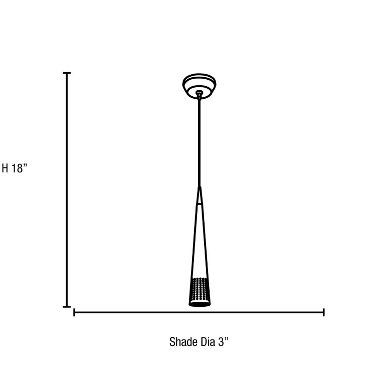 Foto para 50w Apollo GU-5.3 MR-16~Halogen Dry Location Bronze Steel Pendant Including Low Profile~mono-Pod (CAN Ø4.5")