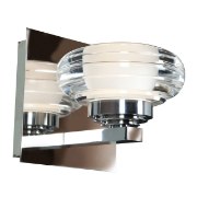 Picture of 4w Optix Module 90CRI LED Damp Location Chrome ACR 1-Light Dimmable Led Wall Vanity Fixture (OA HT 4.75)