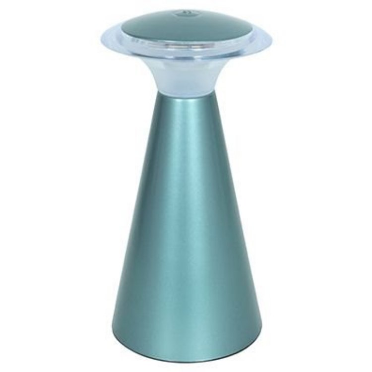 Foto para 2.4w Tut Chi Module 80CRI LED Dry Location Powder Blue ACR Touch Control Portable Led Table Lamp (OA HT 8) (CAN 2.25")