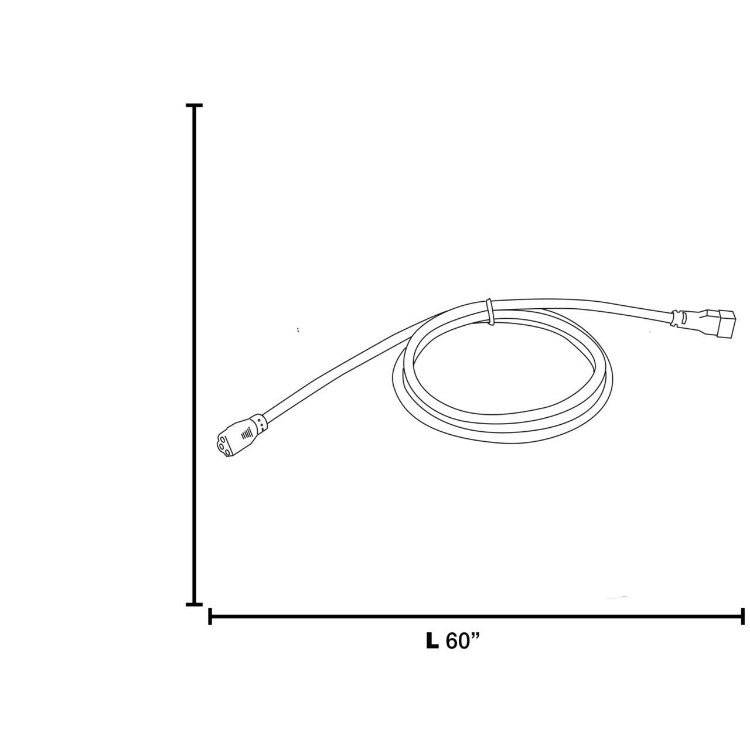 Foto para InteLED Dry Location WHT 60" Flexible Cord