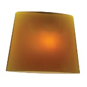 Picture of Thea Amber Oval Cased Glass (OA HT 6.25)