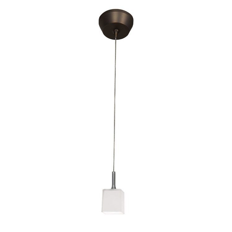 Foto para 35w Omega GY6.35 Bi-Pin Halogen Dry Location Bronze Amber Herme'S Low Voltage Pendant Excluding Mono-Pod (CAN 0.5"Ø4.5")