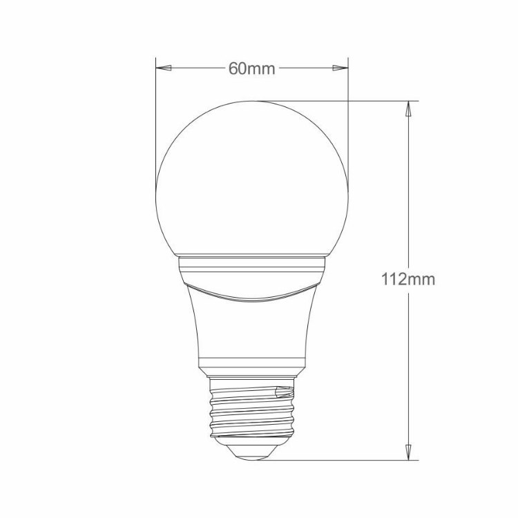 Foto para Foco LED 9w A19 Blanco E26 50K Atn 240°