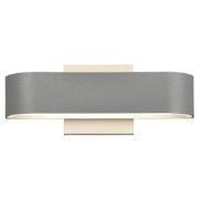 Foto para 27w Montreal SSL 90Plus CRI Satin Frosted Marine Grade Wet Location Wall Fixture (OA HT 2.48)