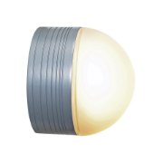 Foto para 10w MicroMoon GU-24 Satin Frosted Marine Grade Wet Location Led Ceiling Or Wall Fixture (OA HT 5) (CAN 1.5"Ø4.4")