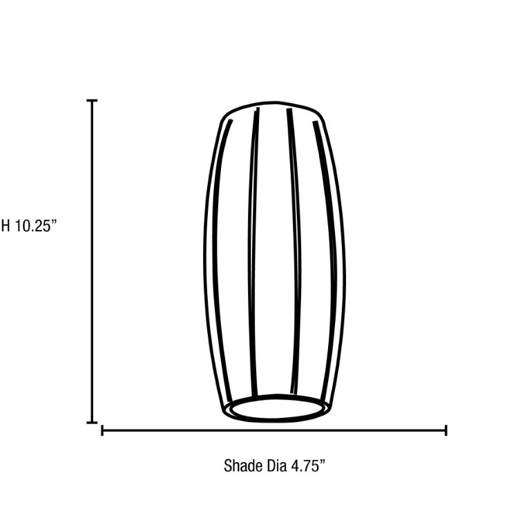 Foto para 12w Cognac SSL 90CRI LED Dry Location Brushed Steel White Cord Glass Pendant (CAN 1.25"Ø5.25")