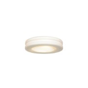 Foto para 15w Altum SSL 90Plus CRI Damp Location White Opal Dimmable Led Flush-Mount 3.5"Ø12.5" (OA HT 3.5) (CAN 1"Ø10")