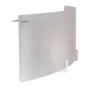 Picture of 13w Oxygen SSL 90Plus CRI Damp Location Chrome Checkered Frosted Wall Vanity Fixture (OA HT 6.75) (CAN 17"x5.5"x0.88")