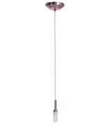 Foto para 35w Omega GY6.35 Bi-Pin Halogen Dry Location Bronze Low Voltage Pendant (CAN 1.5"Ø4.5")