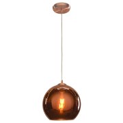 Picture of 60w Glow E-26 A-19 Incandescent Dry Location BCP CP Mirrored Glass Pendant (CAN 1"Ø5")