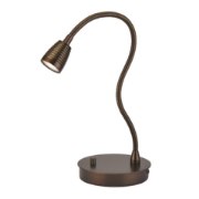 Picture of 6w TaskWerx SSL 83CRI LED Dry Location Bronze Flex Gooseneck Led Task Lamp (OA HT 22)