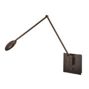 Picture of 6w TaskWerx SSL 83CRI LED Dry Location Bronze Reach Wall Mounted Ajustable Led Task Lamp (OA HT 20)