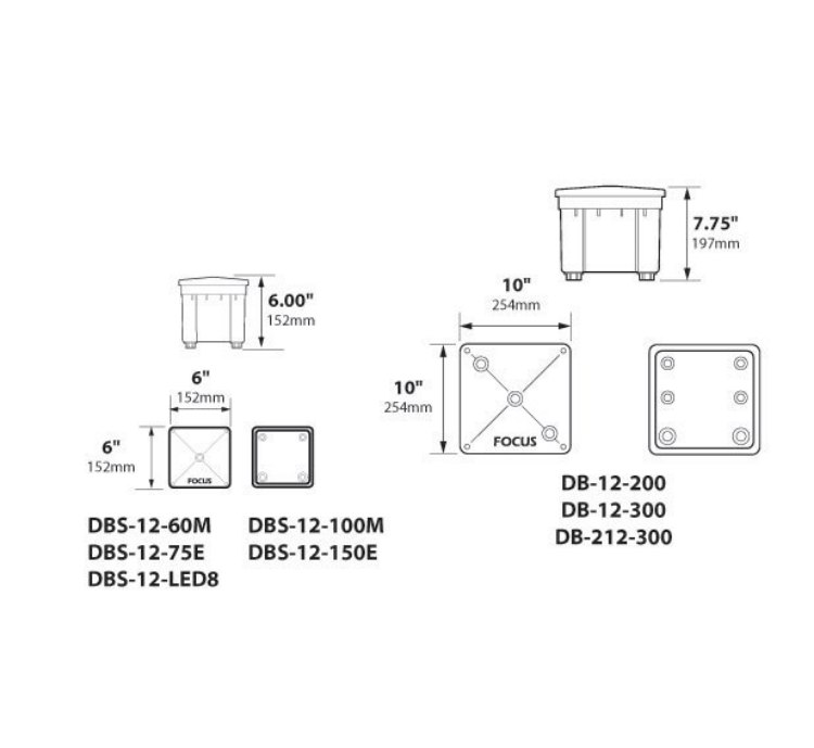 Foto para 60w Magnetic Direct Burial Transformer