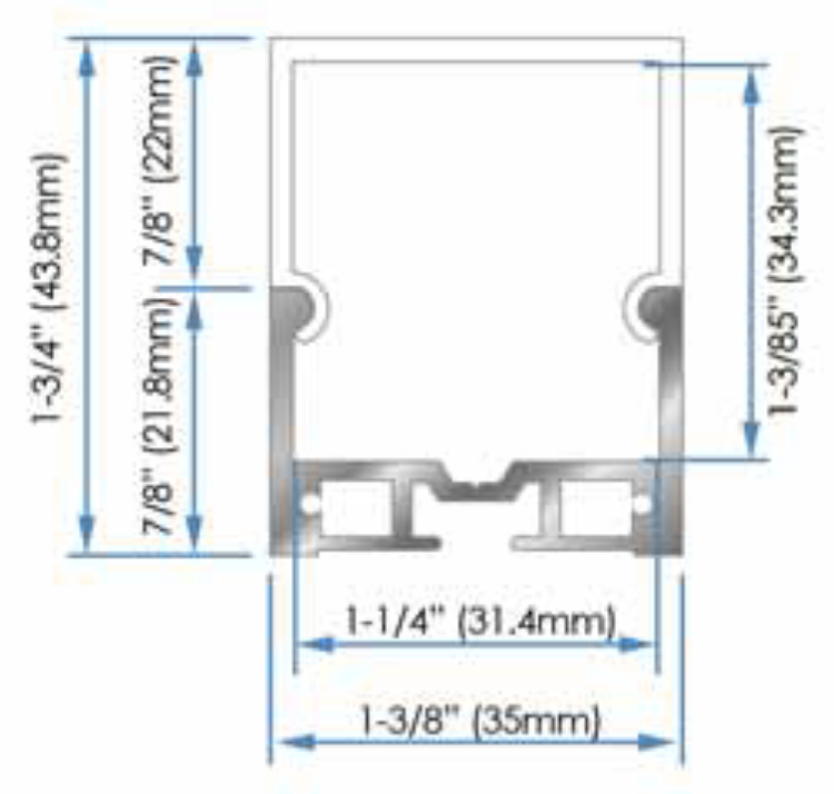 Foto para 78-3/4in Infina Set 41 Channel-Only