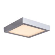 Foto para 16w 1280Lm Strike 2.0 Acrylic Silver Dimmable LED Damp Square Flush Mount