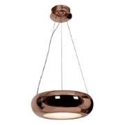 Foto para 14.4w Essence Module Dry Location RGLD Rose Gold Dimmable Led Pendant (CAN 3.3"Ø4.5")