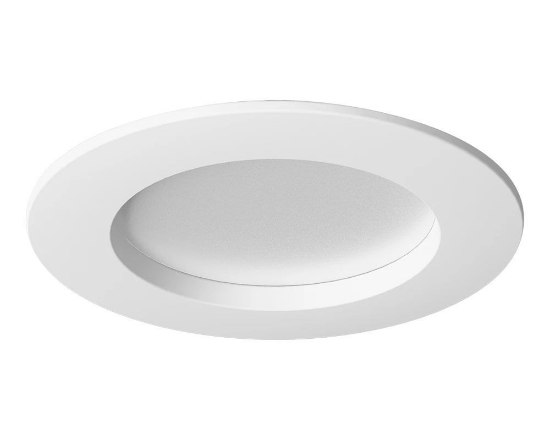 Picture of 4" 6w 370lm WW Luna Round White LED Downlight