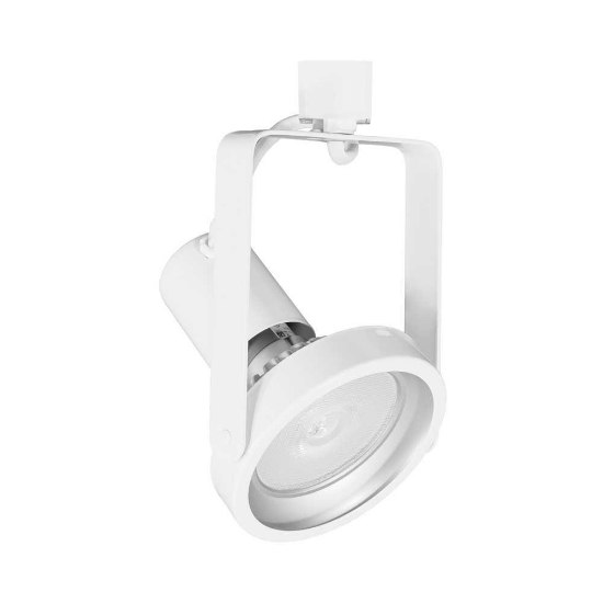 Picture of 250w 1-Light PAR38 Line Voltage White Gimbal H-Track Head