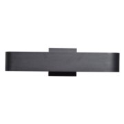 Foto para 14.75w (2 x 7.375) 1800lm 30k Montreal SSL Dedicated LED Black Frosted Marine Grade Wet Location LED Wall Fixture