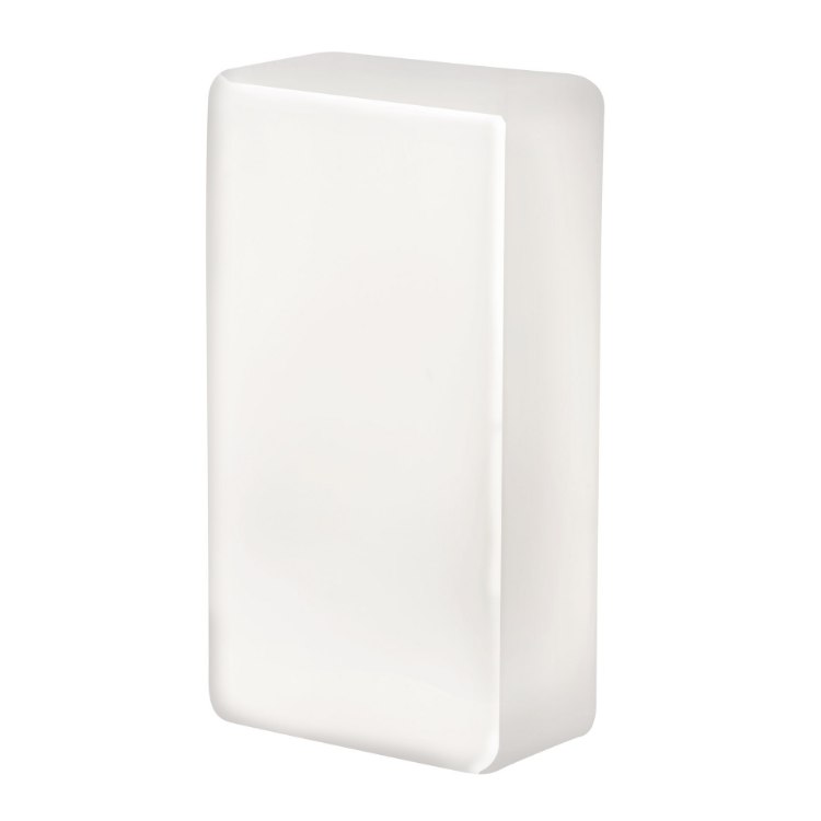 Foto para 9w 800lm 30k Brick Dimmable E-26 Replaceable LED Opal Wet Location LED Wall Fixture (CAN 9.6"x4.6"x1")