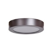 Foto para 12w 960lm 30k Strike 2.0 SSL Dedicated LED Damp Location Bronze Acrylic Lens Dimmable LED Round Flush Mount