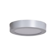 Foto para 12w 960lm 30k Strike 2.0 SSL Dedicated LED Damp Location Silver Acrylic Lens Dimmable LED Round Flush Mount