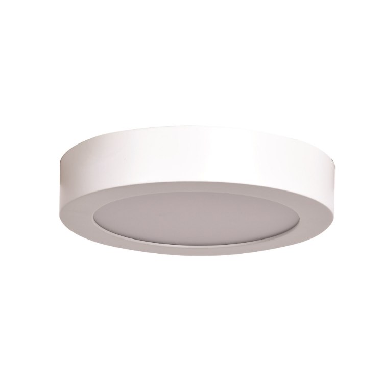 Foto para 12w 960lm 30k Strike 2.0 SSL Dedicated LED Damp Location White Acrylic Lens Dimmable LED Round Flush Mount