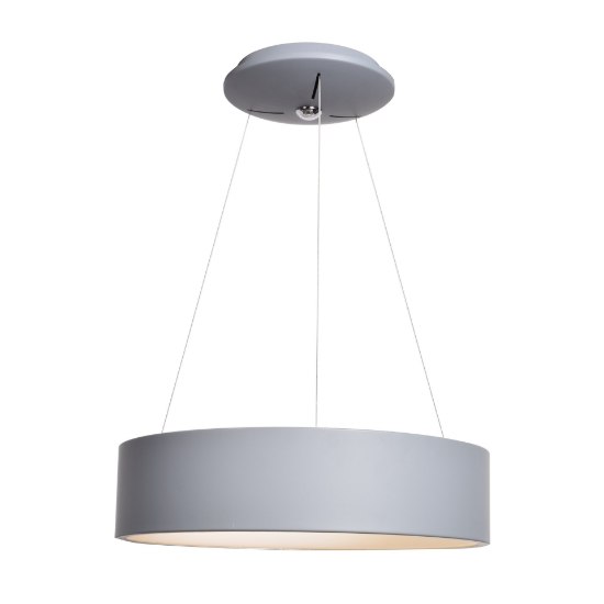 Picture of 30w 800lm 30k Radiant SSL Dedicated LED Dry Location Gray Acrylic Lens LED Pendant (OA HT 126")
