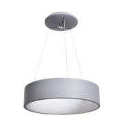 Foto para 30w 800lm 30k Radiant SSL Dedicated LED Dry Location Gray Acrylic Lens LED Pendant (OA HT 126")