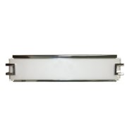 Foto para 27.8w 1173lm 30k Ryder SSL Dedicated LED Damp Location Chrome Opal Dimmable LED Vanity